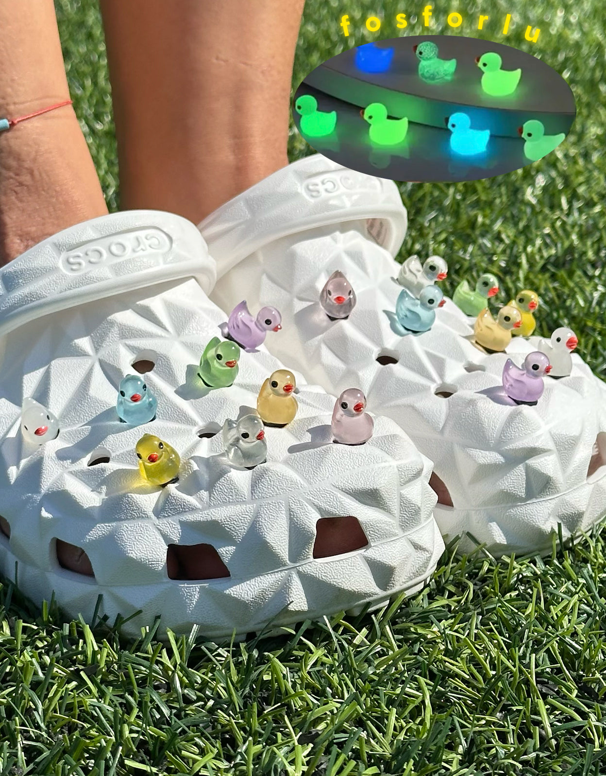 Ducky Family 16'lı Terlik Süsü Set