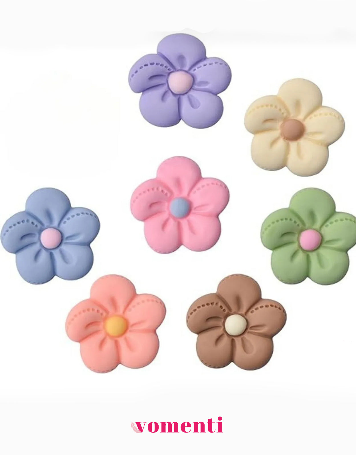 Soft Daisy 7'li Terlik Süsü Set