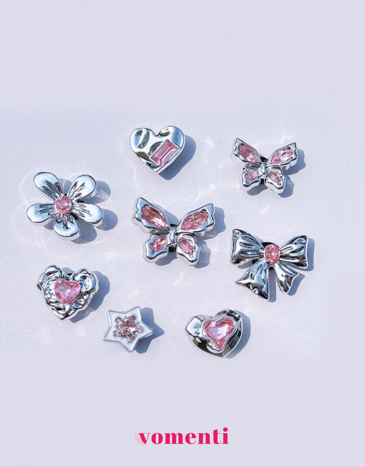 Cute Love 8'li Terlik Süsü Set