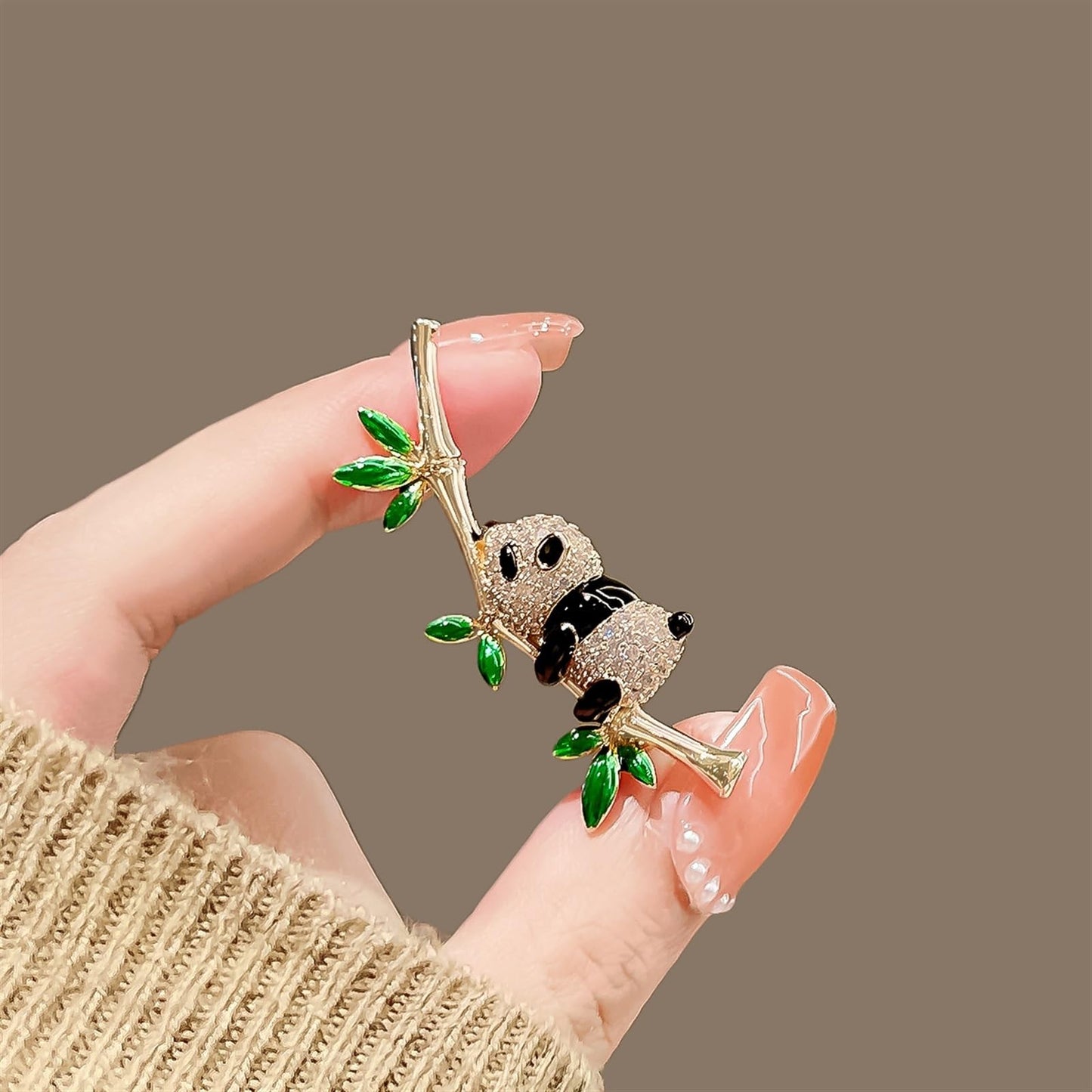 Panda Tasarım Broş