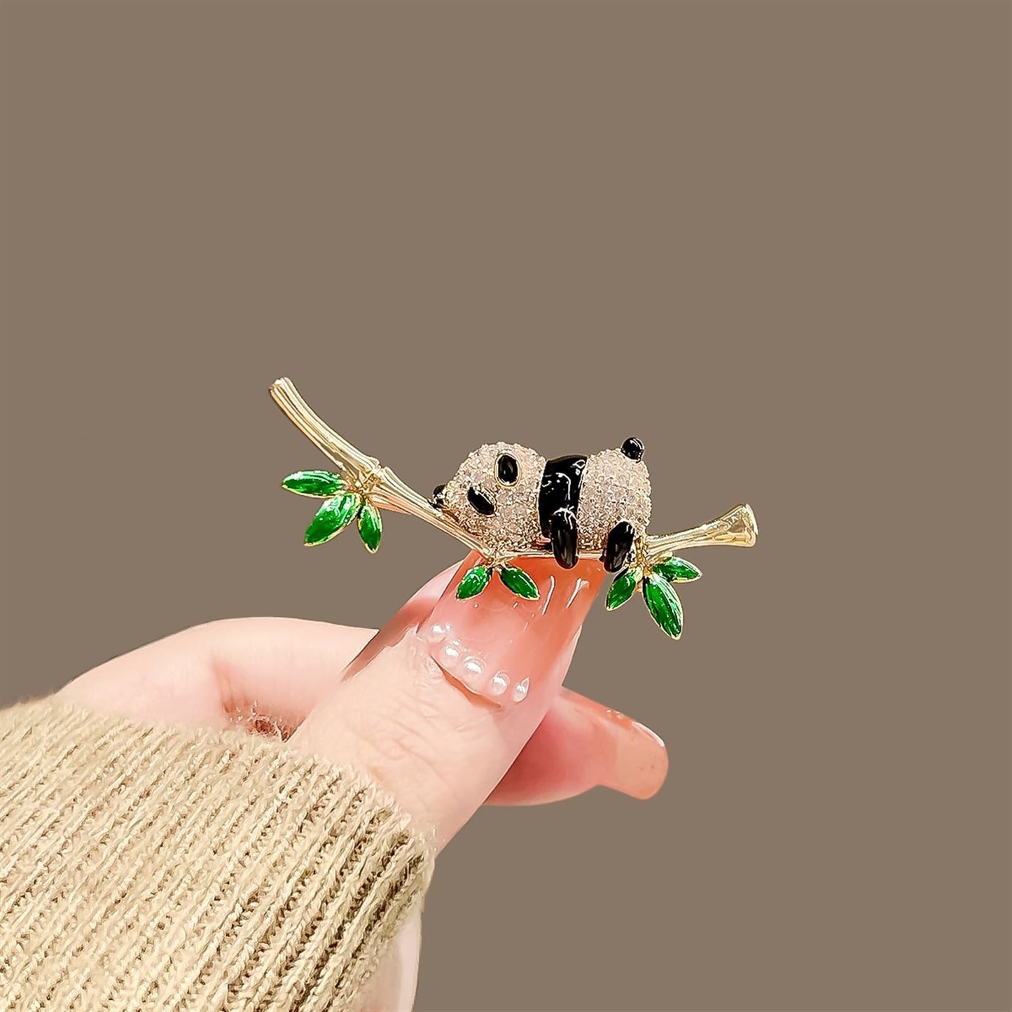 Panda Tasarım Broş