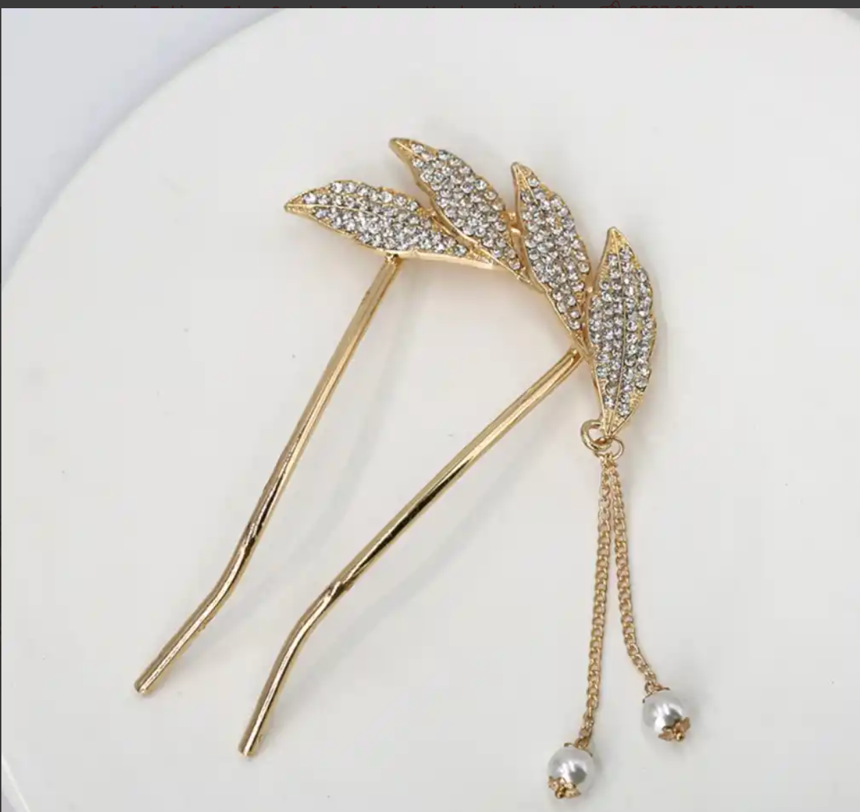 Tüy Tasarım Çubuk Topuz Tokası