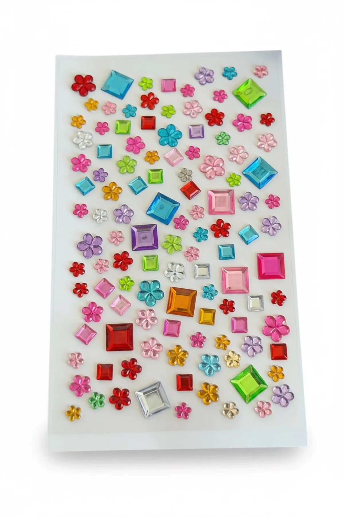 Taş Sticker Çiçek Figürlü Karışık No.1