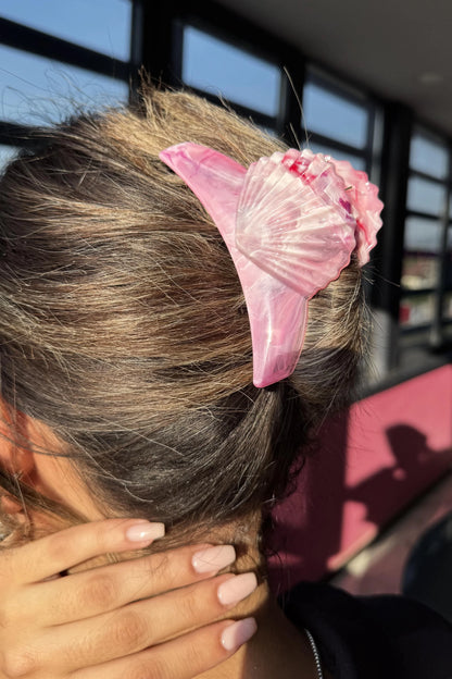 Pembe Deniz Kabuğu Toka