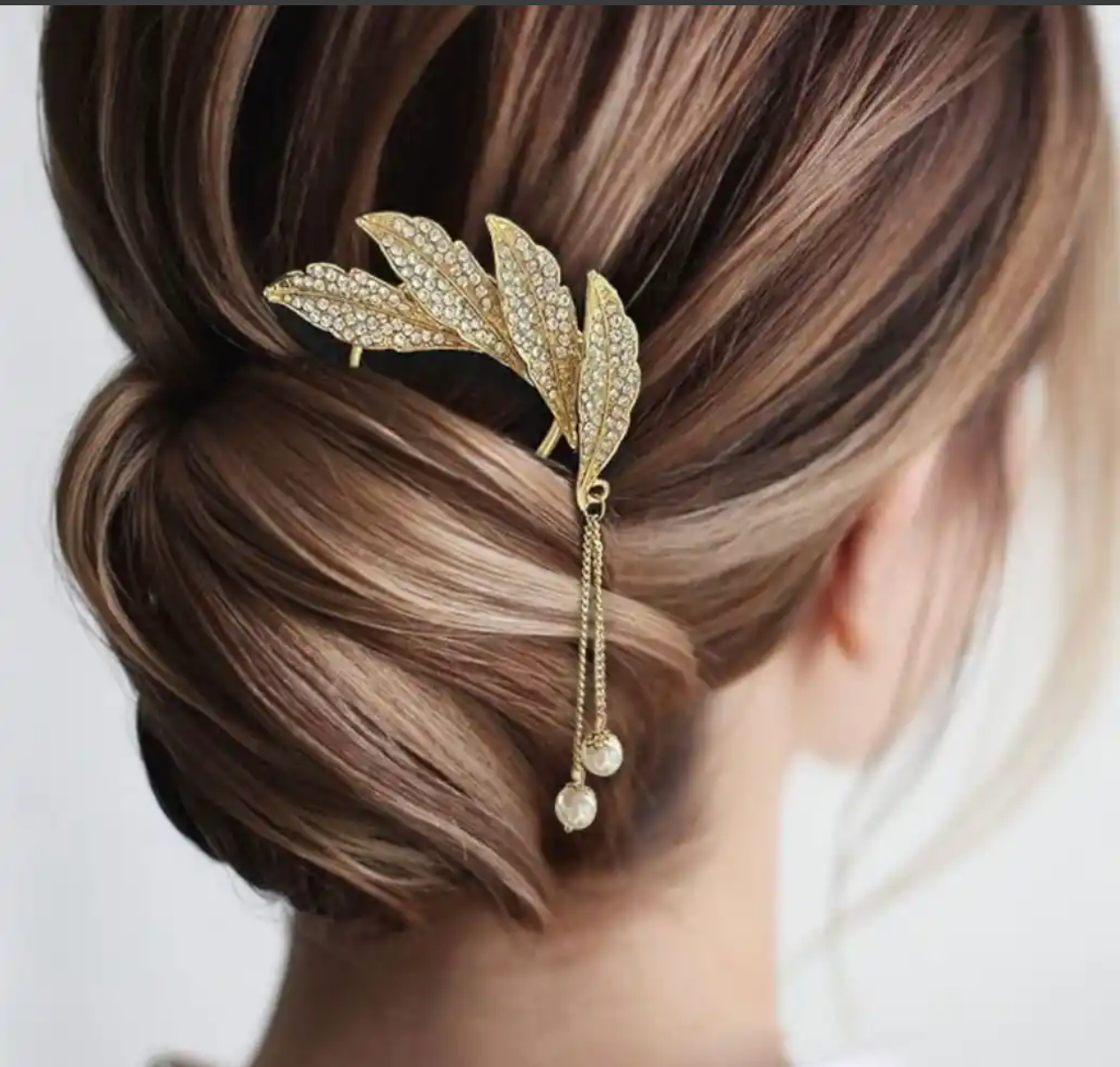 Tüy Tasarım Çubuk Topuz Tokası