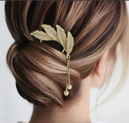 Tüy Tasarım Çubuk Topuz Tokası