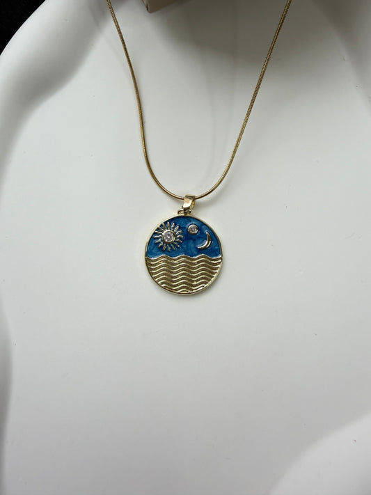 Luna Gold Kolye